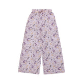 Rose print pants