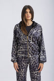 Leopard sequined jacket