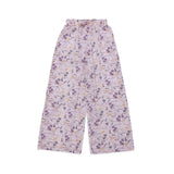 Rose print pants