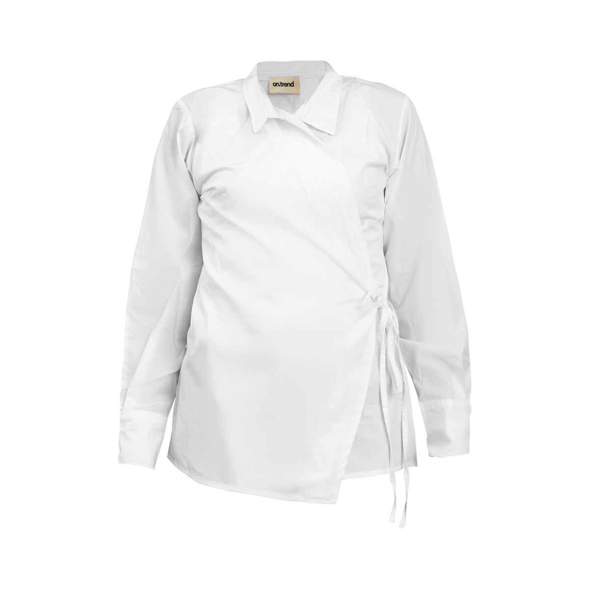 white blouse with thread