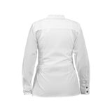 white blouse with thread